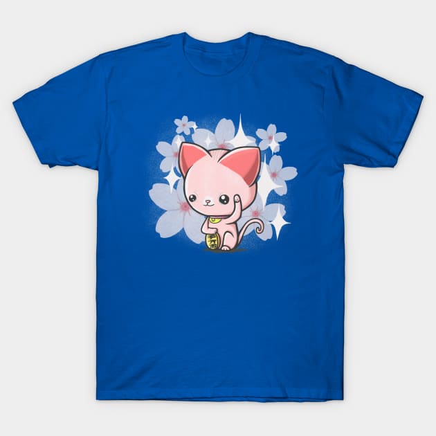 Manakey-Neko T-Shirt by jamieroberts